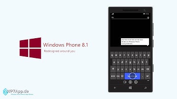Windows Phone 8.1 - Word Flow Tastatur