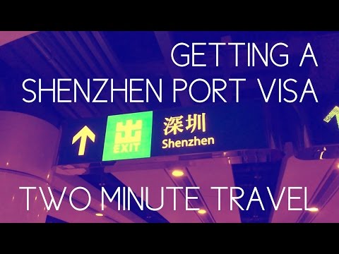 Video: Cómo obtener una visa de Shenzhen en Hong Kong