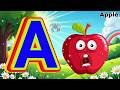 A for Apple 🍎 | ABC Tiny Teddy Bears 🧸 | Easy Alphabet Learning | Mini Shark 🦈