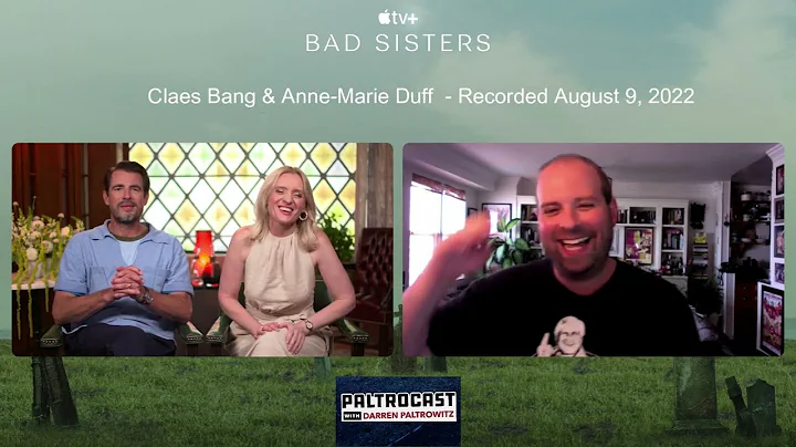 Claes Bang & Anne-Marie Duff ("Bad Sisters") inter...
