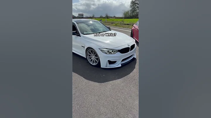 Red or White? #f30 #340i #m3 #f80 #m3conversion #bmwmcars