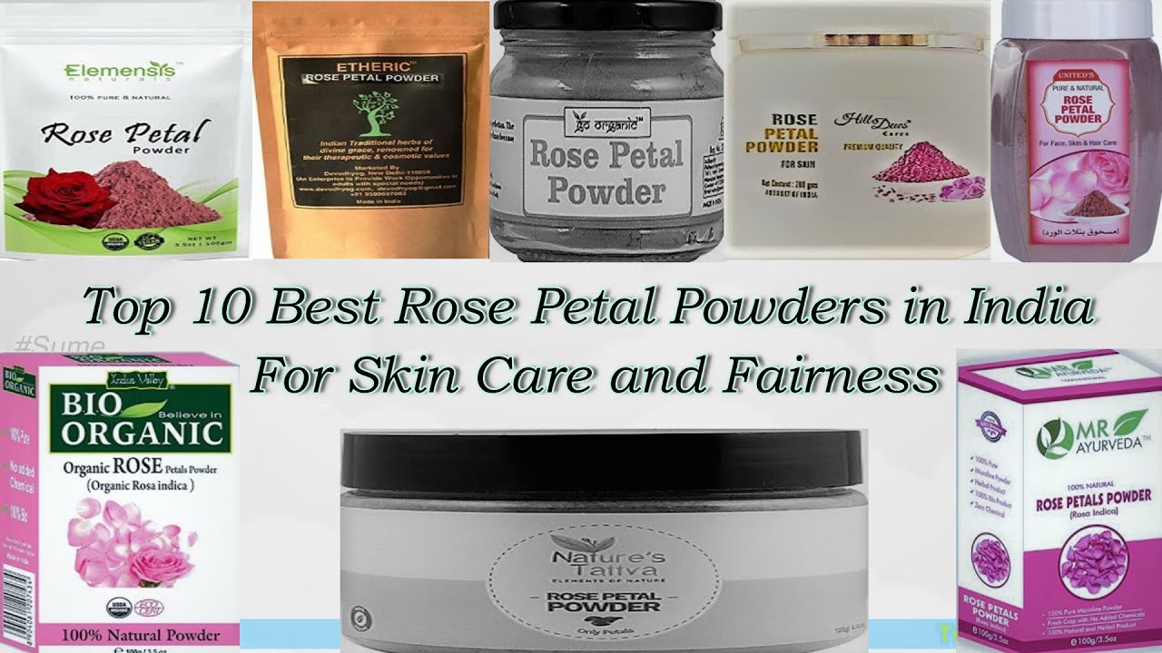 Top 12 Best Rose Petal Powders in India, Rose Petal Powder For Skin