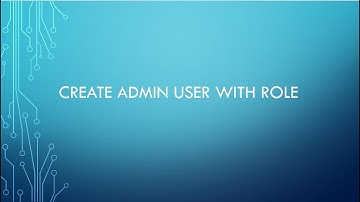 ASP.NET Core MVC (Create Admin with Role)
