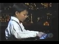 Usas musically gifted youths 10 year old kit armstrong on the letterman show 2002