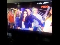 Miss Movin&#39; On music video on Brazilian TV channel (@kissescamila&#39;s Vine)