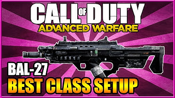 COD ADVANCED WARFARE - Best class setup - BAL 27
