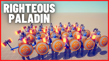 RIGHTEOUS PALADINS vs EVERY UNIT - Totally Accurate Battle Simulator TABS