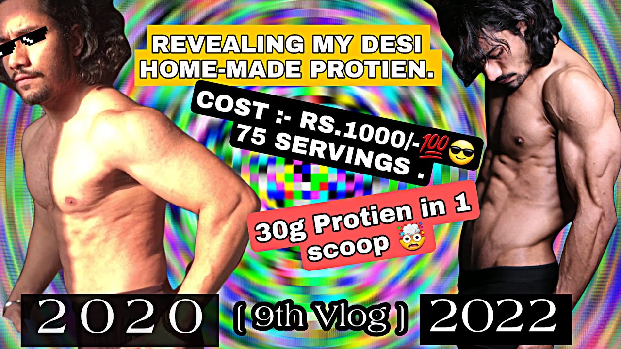 🦍HOW TO MAKE PROTEIN POWDER AT HOME FOR MUSCLE BUILDING 🏻|AMAN RANA ...