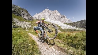 Mountainbike Tour Überschreitung Vom Gschnitzer Tribulaun Zum Pflerscher Tribulaun Bikepron Girl
