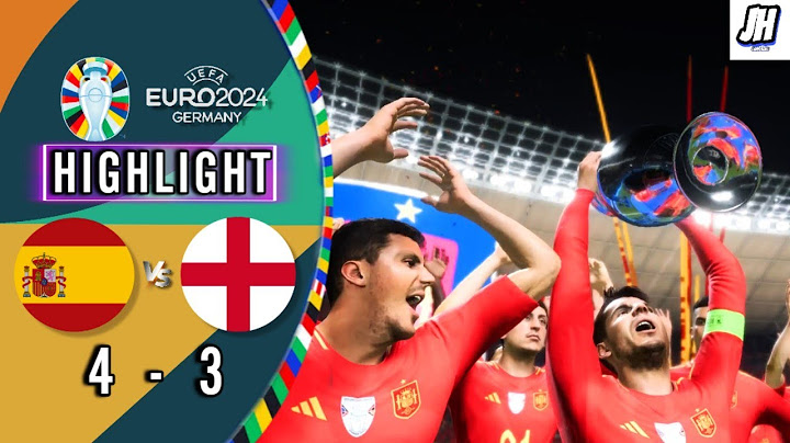 ไฮไลท์ฟุตบอล ยูโร 2024 | รอบชิงชนะเลิศ |FC24|: สเปน พบ อังกฤษ |4-3|