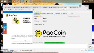 PAC Coin Wallet Transfer From Cryptopia Encrypt Debug Unlock
