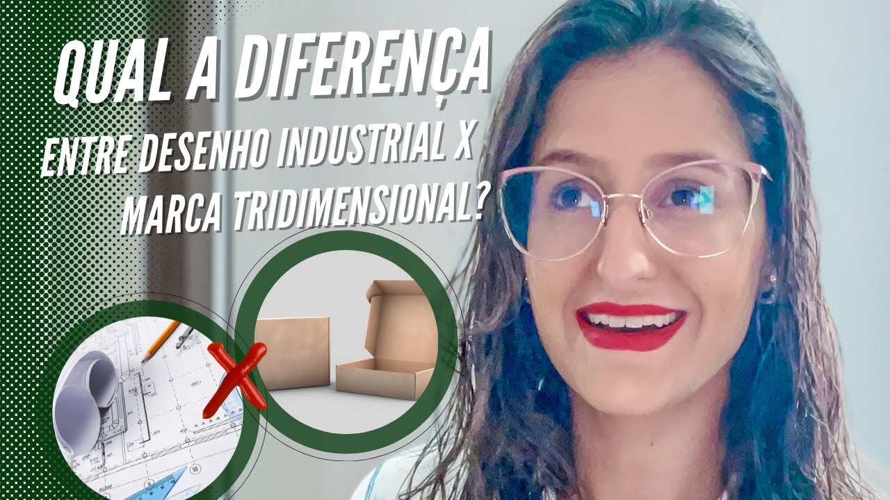 Qual a diferença entre desenho industrial e marca tridimensional?
