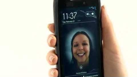Motorola RAZR a Android ICS - Face Unlock