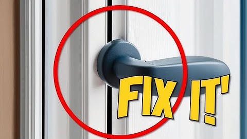 “Window Handle Stuck Halfway? Easy Fix for PVC Window or Door Handle.