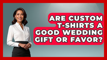 Are Custom T-shirts A Good Wedding Gift Or Favor? - Graphic Design Nerd