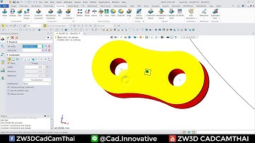ZW3D CAD : ตัวอย่างการ Assembly โซ่