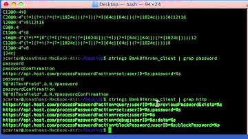 Reverse Engineering String Analysis Demo
