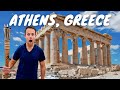 Athens Walking Tour | GREECE TRAVEL VLOG 🇬🇷