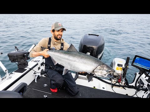 Trolling for King Salmon - Biting All Day