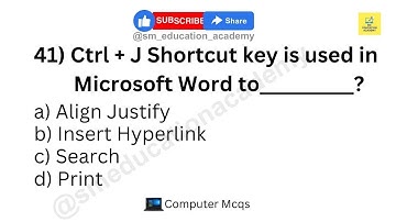 Computer MCQs Part 3 | Computer Quiz for Job Tests & Exams