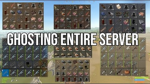 Rust - Ghosting The ENTIRE Server on Wipeday