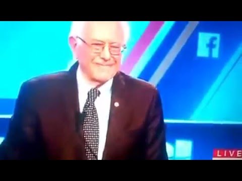 Standing Ovation for Bernie Sanders at Florida Debate