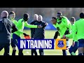 FULL FOCUS ON ASTON VILLA! | EVERTON IN TRAINING