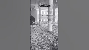 سورة التوبه القارئ محمد الفقيه #قران_كريم #محمدنبينا #ارح_قلبك