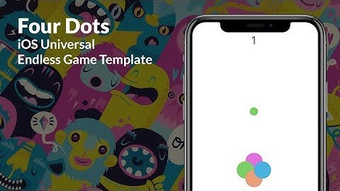 Four Dots | iOS Endless Game Template
