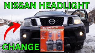Headlight Bulb Replacement - 2012 Nissan Pathfinder by DIYNorth 2,328 views 4 months ago 4 minutes, 16 seconds