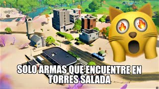 Solo Armas que Encuentre en Torres Salada en Fortnite Temporada 5 Capitulo 2 en ( Nintendo Swish )