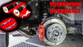 Upgrading The B16 Eg Civic Hatch To BC Coilovers | Rear Toe Arms & More by Jarrod Willemse 748 views 10 months ago 19 minutes