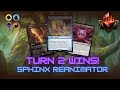 Sphinx Reanimator is broken! │ Turn two Wins in Historic Mtg Arena