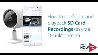 How to configure and playback SD card Recordings on your D-Link Camera screenshot 3