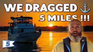 We made a HUGE MISTAKE on the Great Loop | Our Anchor Dragged .5 Miles!