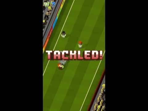 Blocky Soccer - Endless Arcade Runner. iOS Gameplay.