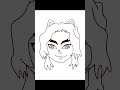 How to Draw “Kocho Shinobu” from Demon Slayer Step By Step｜胡蝶しのぶ描いてみた【鬼滅の刃】#模写