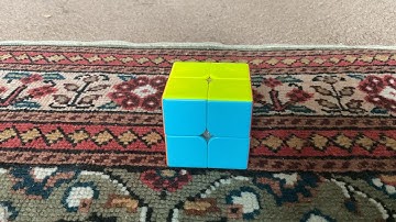 2X2 Rubik’s cube stop-motion animation