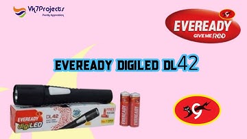 EveReady DigiLED || DL42 || Vk7projects || EveReady  India || 2AA Battery 🔋 || Vk7pro