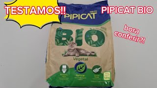 Granulado Sanitário para Gatos Pipicat Bio Vegetal