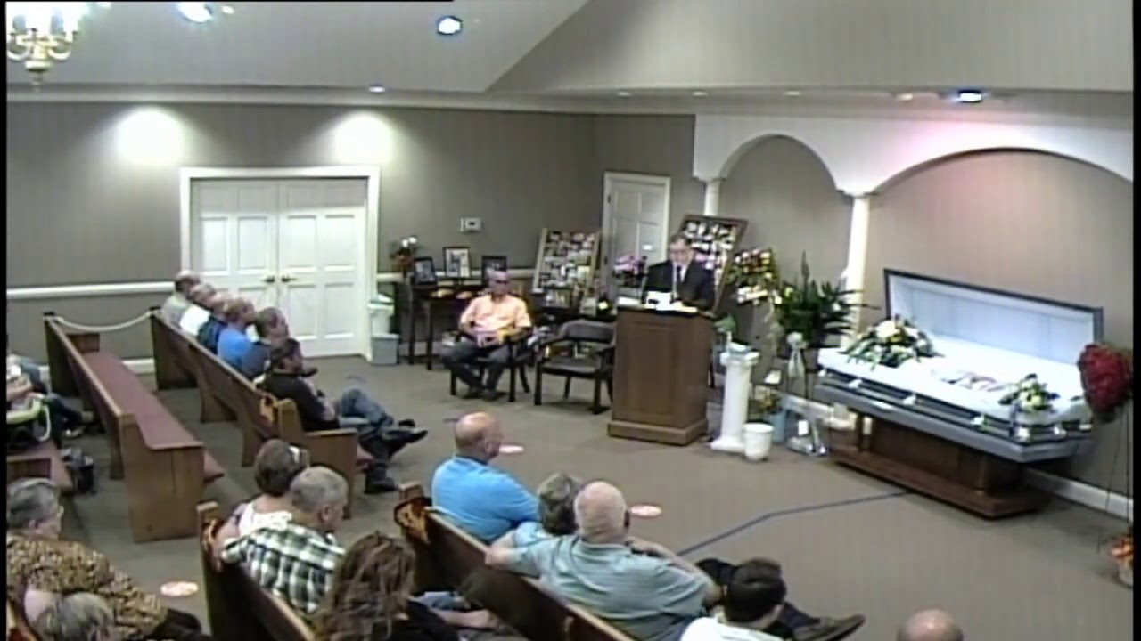 Mr. Jared Pritchett funeral service YouTube