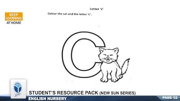 AFAQ Sun series Nursery English (Page1-4) | Student’s Resource Pack| Teaching Videos.