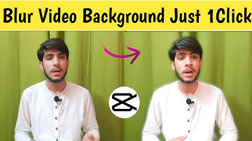 How To Blur Simple Video Background Just One Click | Video Background Blur Kese Kare
