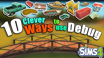 10 CLEVER Sims 4 Debug Menu Hacks You NEED to Know ❗❗❗ #sims4hacks #sims4ideas