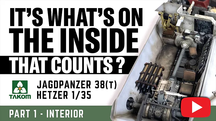 Transforming the TAKOM Hetzer from the inside: Interior and Engine Painting and Weathering