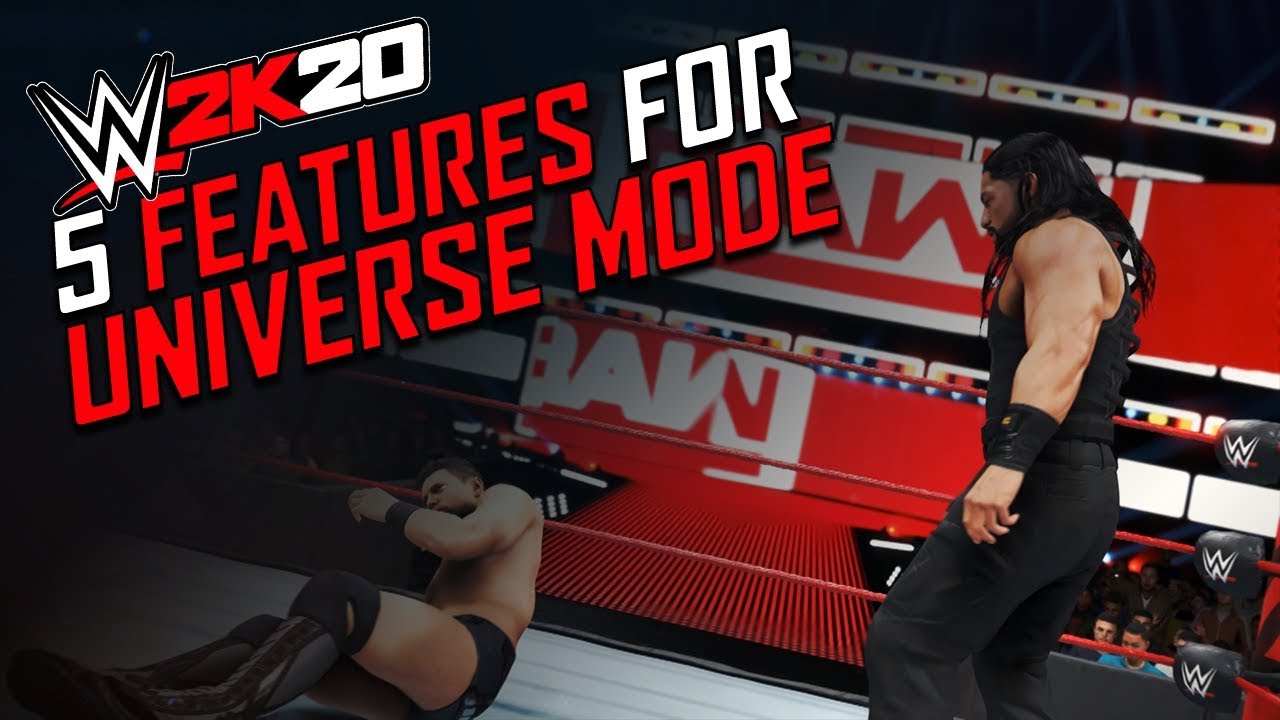 wwe 2k20 features wwe 2k20 features