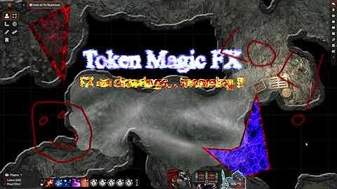 Foundry VTT • Token Magic FX  - FX on drawings