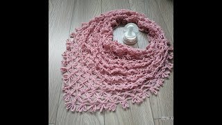 Ажурный бактус крючком Ажурный бактус крючком