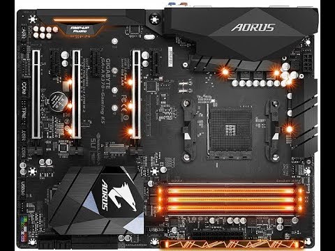 Распаковка и обзор Gigabyte Aorus GA-AX370 Gaming K5