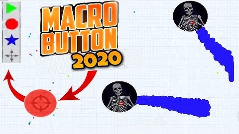 MACRO BUTTON -DESTROYING TEAMS WITH FAST MACRO*2020*(AGAR.IO MOBILE)